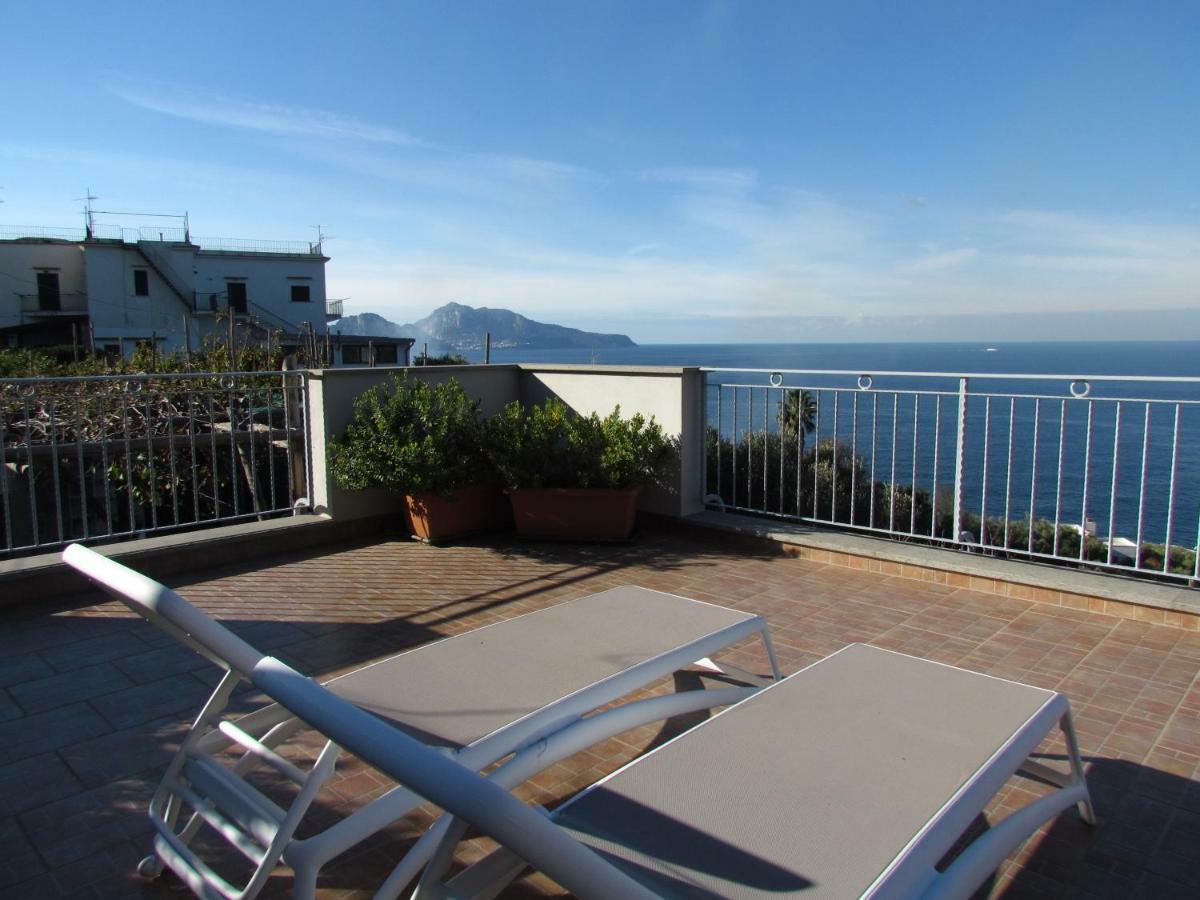 Villa D'Amare Capri View Massa Lubrense Extérieur photo